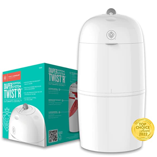 Diaper Duty, No More Dread Diaper Twist'R® Diaper Pails Prince Lionheart