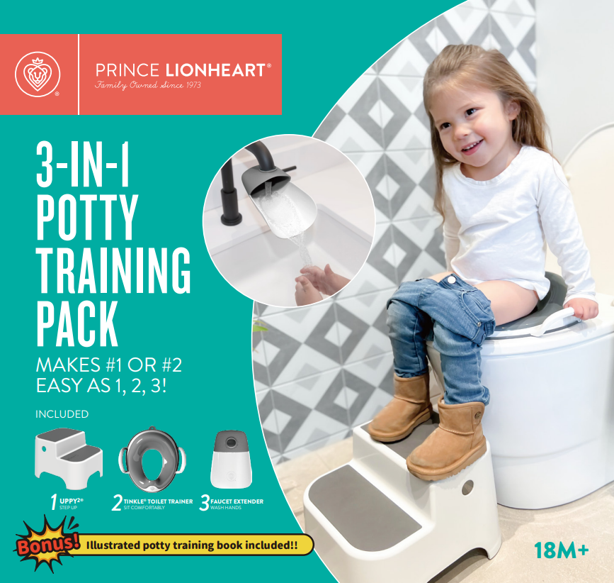 3-in-1 Potty Training Pack Success - Prince Lionheart