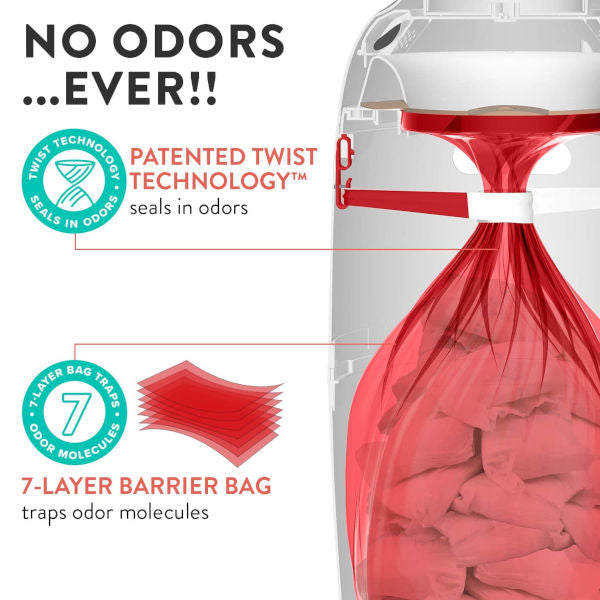 Refill Bags - Diaper Twist'R® Diaper Pail