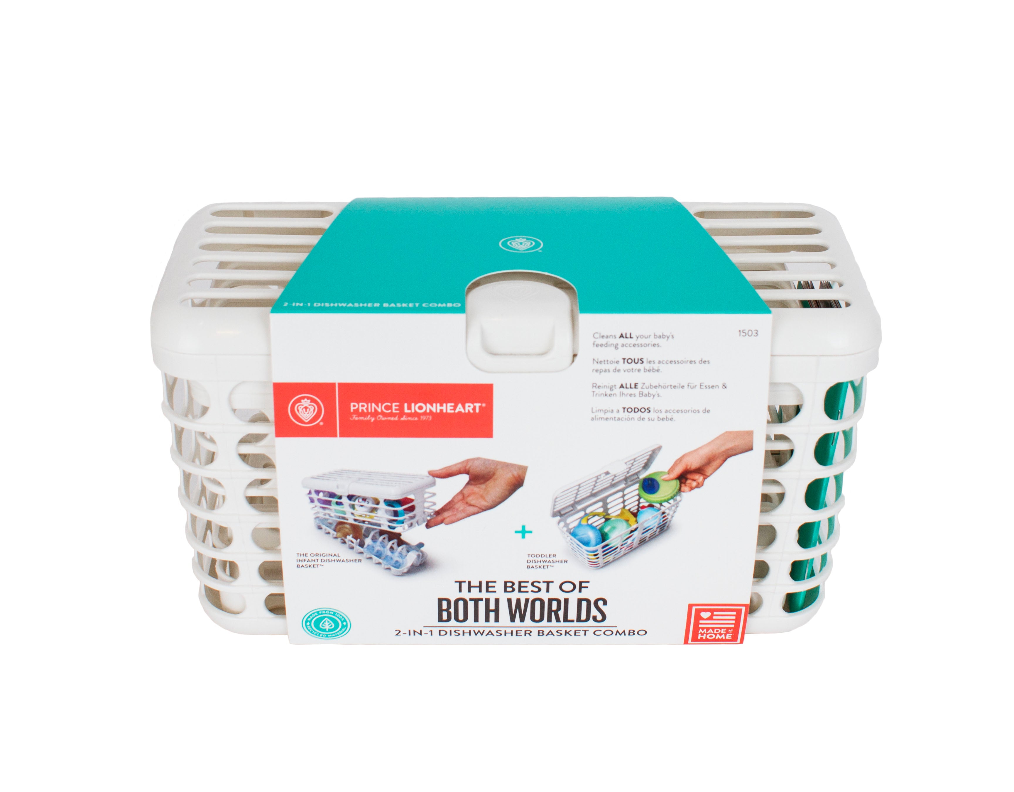 Dishwasher Basket 2-in-1 Combo – Prince Lionheart