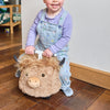 Prince Lionheart Hairies Ride-On Inflatable Toy - Fun and Safe Bouncy Ride for Kids - Highland Cow: Scotch Product Image