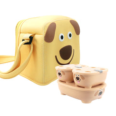 Bentomal ® To Go Bento Box and Carry Bag Lunch Box Container